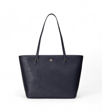 Lauren Ralph Lauren Karly navy tote bag