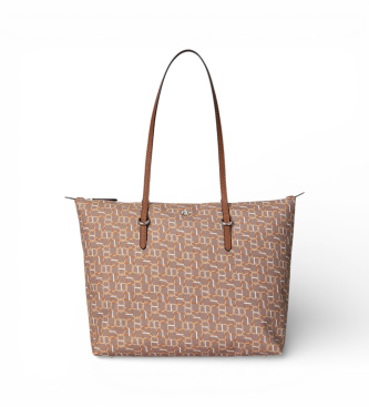 Lauren Ralph Lauren Bolso Tote Mediano rojo