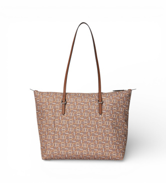 Lauren Ralph Lauren Bolso Tote Mediano rojo