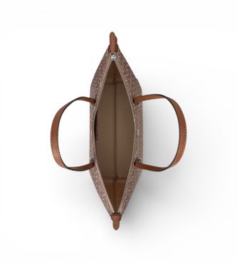 Lauren Ralph Lauren Bolso Tote Mediano rojo