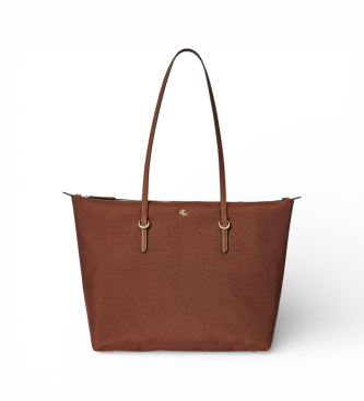 Lauren Ralph Lauren Bolso Tote Medium Keaton marr�n