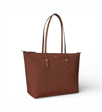 Lauren Ralph Lauren Bolso Tote Medium Keaton marr�n