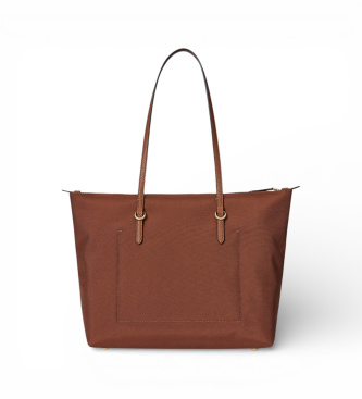 Lauren Ralph Lauren Bolso Tote Medium Keaton marr�n