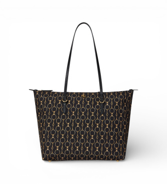 Lauren Ralph Lauren Bolso Tote Medium Keaton negro