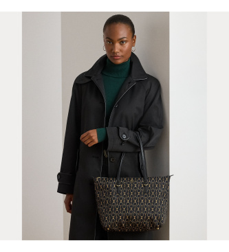 Lauren Ralph Lauren Bolso Tote Medium Keaton negro