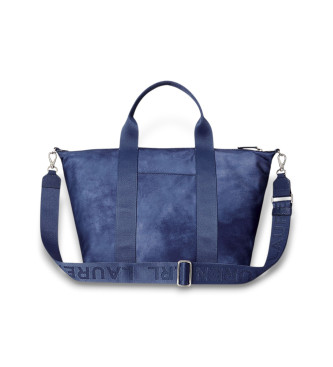 Lauren Ralph Lauren Stevie blue tote bag