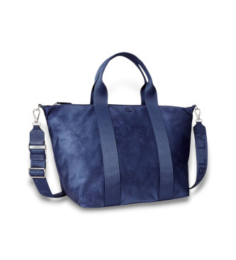 Lauren Ralph Lauren Stevie blue tote bag