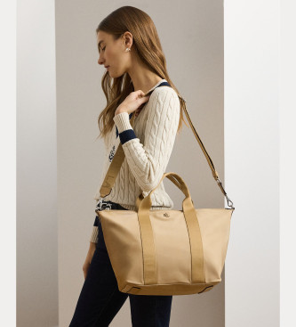 Lauren Ralph Lauren Brown Stevie tote bag