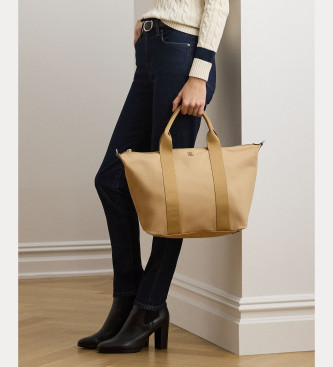 Lauren Ralph Lauren Brown Stevie tote bag