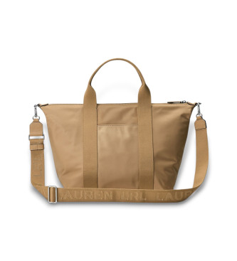 Lauren Ralph Lauren Brown Stevie tote bag