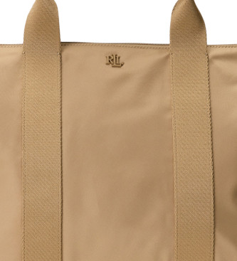 Lauren Ralph Lauren Brown Stevie tote bag