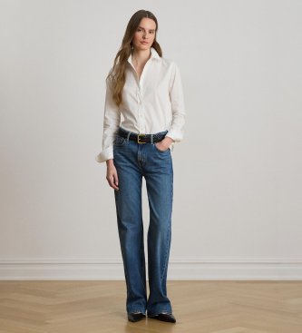 Lauren Ralph Lauren Easy Care Stretch Shirt white