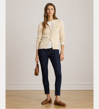 Lauren Ralph Lauren Cardigan en coton tress beige