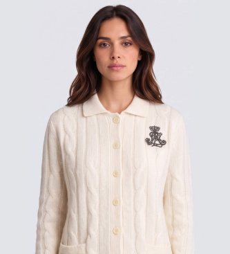 Lauren Ralph Lauren Beige Strickjacke