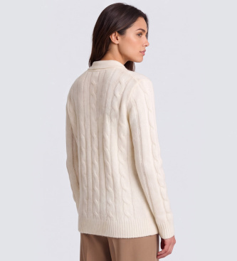 Lauren Ralph Lauren Beige Strickjacke