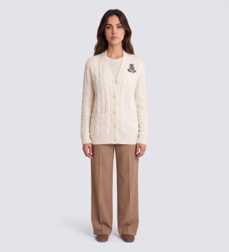 Lauren Ralph Lauren Beige Strickjacke