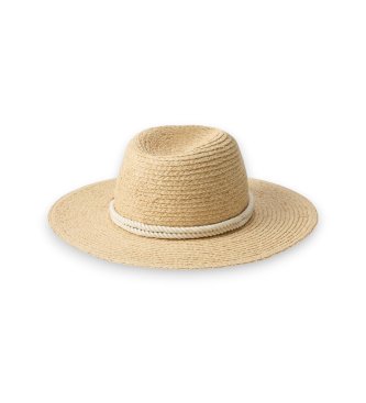 Lauren Ralph Lauren Fedora en paille beige