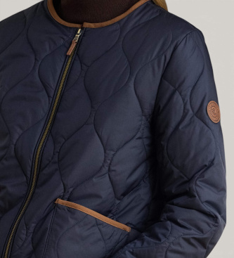 Lauren Ralph Lauren Jaqueta acolchoada azul