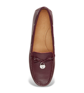 Lauren Ralph Lauren Brown Merino Moccasins 