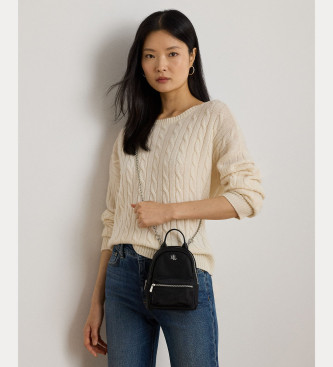 Lauren Ralph Lauren Mini Stevie backpack bag black