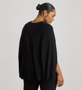 Lauren Ralph Lauren Pull col rond avec cape noir