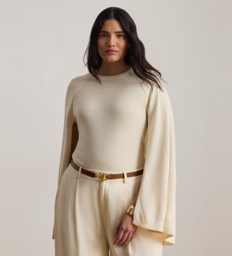 Lauren Ralph Lauren Cape en jersey beige