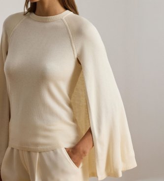 Lauren Ralph Lauren Cape en jersey beige
