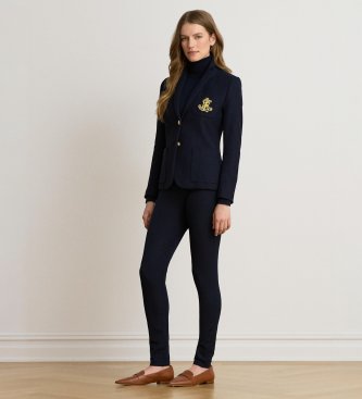Lauren Ralph Lauren Navy fitted pants
