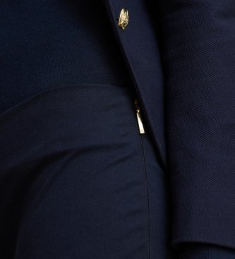 Lauren Ralph Lauren Navy fitted pants