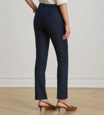 Lauren Ralph Lauren Navy Blue Stretch Pants