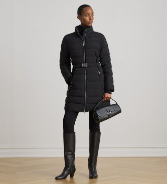 Lauren Ralph Lauren Manteau en duvet stretch noir