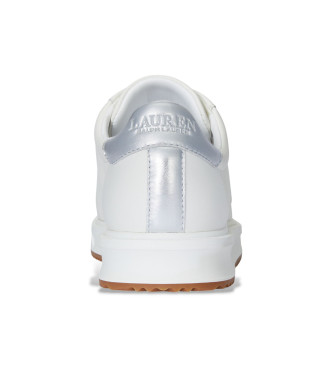 Lauren Ralph Lauren Ainsley Leather Sneakers with white piping