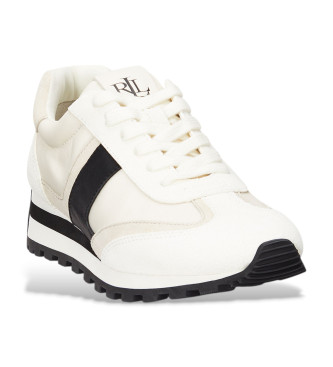 Lauren Ralph Lauren Dani Leather Sneakers white