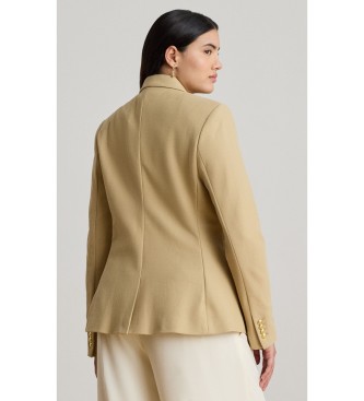 Lauren Ralph Lauren Giacca in jacquard intrecciato beige