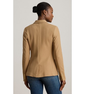 Lauren Ralph Lauren Blazer i beige snoet jacquard