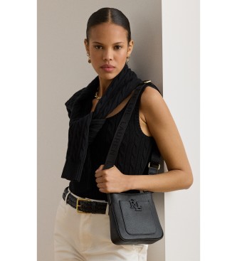 Lauren Ralph Lauren Borsa a tracolla Cameryn piccola in pelle nera