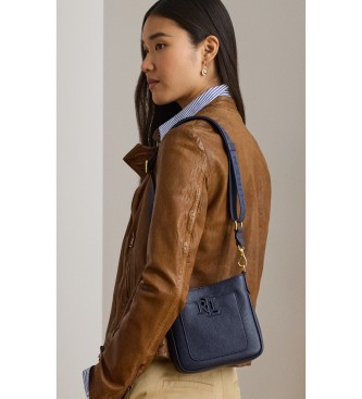 Lauren Ralph Lauren Borsa a tracolla Cameryn piccola in pelle blu marino