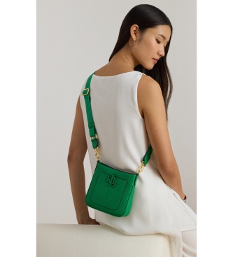 Lauren Ralph Lauren Borsa a tracolla Cameryn piccola in pelle verde