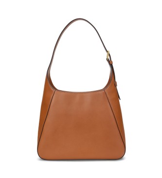 Lauren Ralph Lauren Brown leather large Tanner shoulder bag
