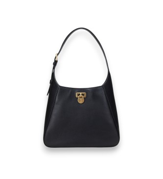 Lauren Ralph Lauren Large black leather Tanner shoulder bag