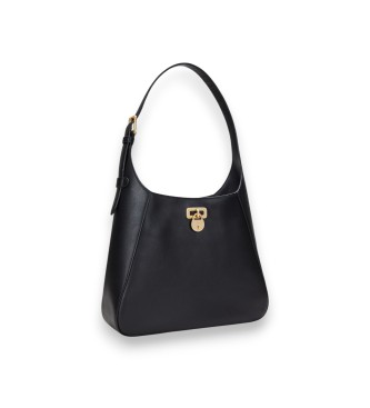 Lauren Ralph Lauren Large black leather Tanner shoulder bag