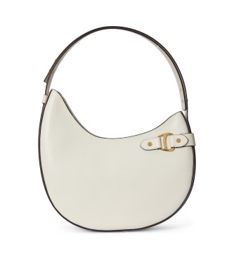 Lauren Ralph Lauren Off-white leather large Tasha shoulder bag