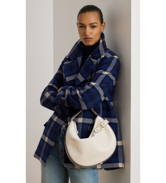 Lauren Ralph Lauren Off-white leather large Tasha shoulder bag