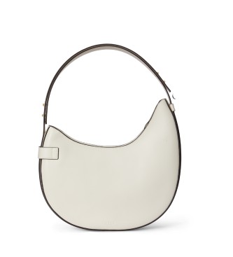 Lauren Ralph Lauren Off-white leather large Tasha shoulder bag