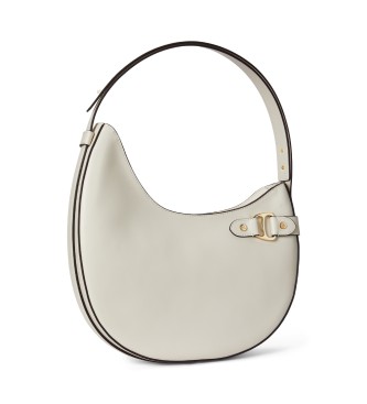 Lauren Ralph Lauren Off-white leather large Tasha shoulder bag
