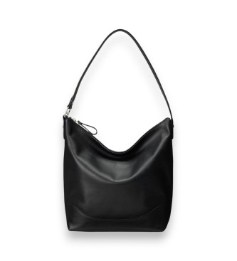 Lauren Ralph Lauren Borsa a secchiello grande in pelle nera Tasha