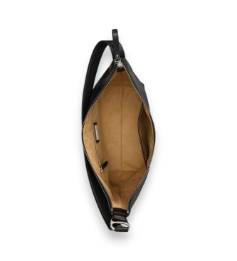 Lauren Ralph Lauren Borsa a secchiello grande in pelle nera Tasha