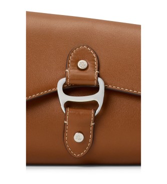 Lauren Ralph Lauren Brown medium Tasha leather bag