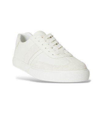 Lauren Ralph Lauren Zapatillas Braylee de piel y ante blanco