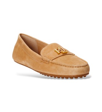 Lauren Ralph Lauren Mocasines Barnsbury de ante beige